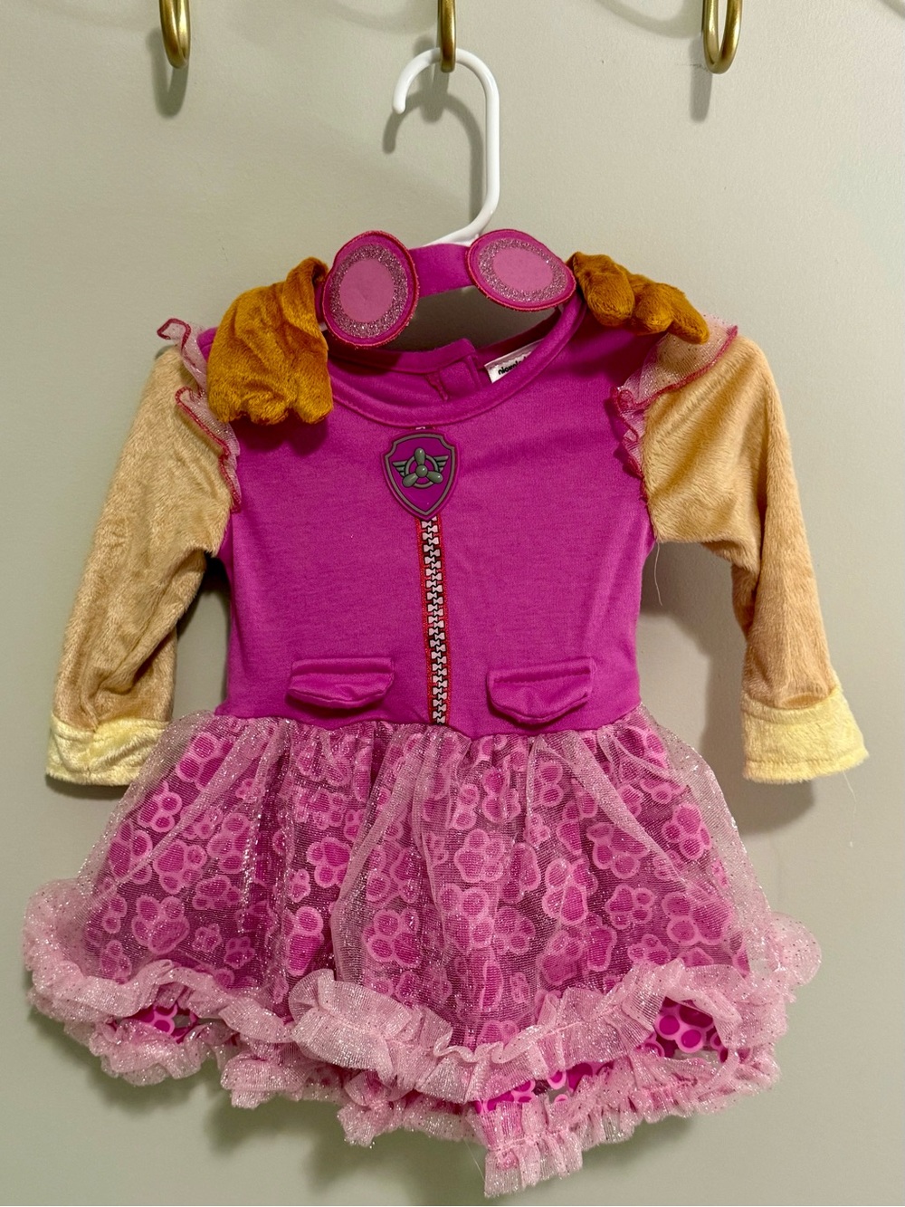 PAW Patrol Skye Baby Halloween Costume Dress + Headband | 6-12M
